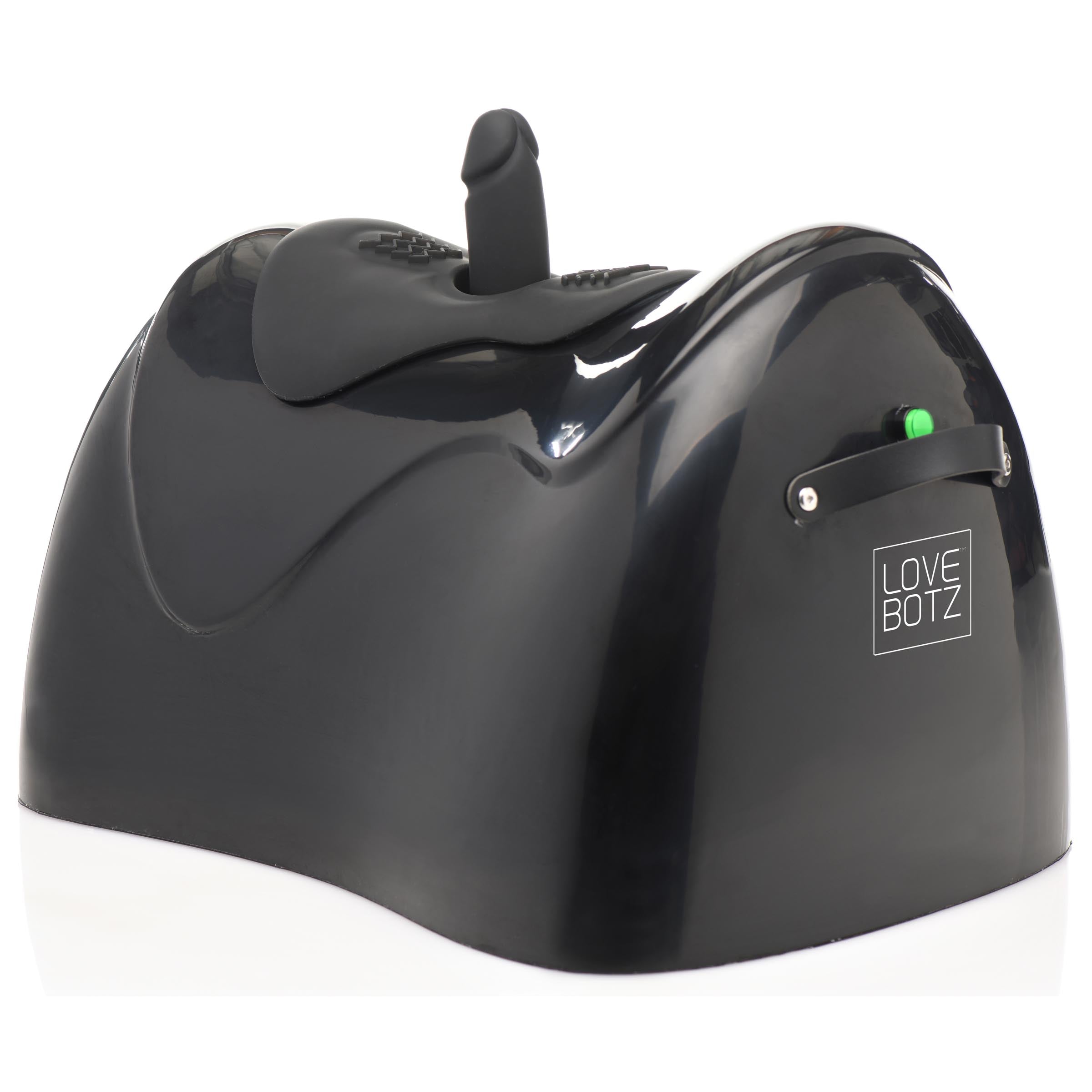 LoveBotz The Bucking Saddle 10X Thrusting and Vibrating Saddle Sex Machine Black