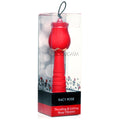 Bloomgasm Racy Rose Thrusting and Licking Rose Vibrator Red