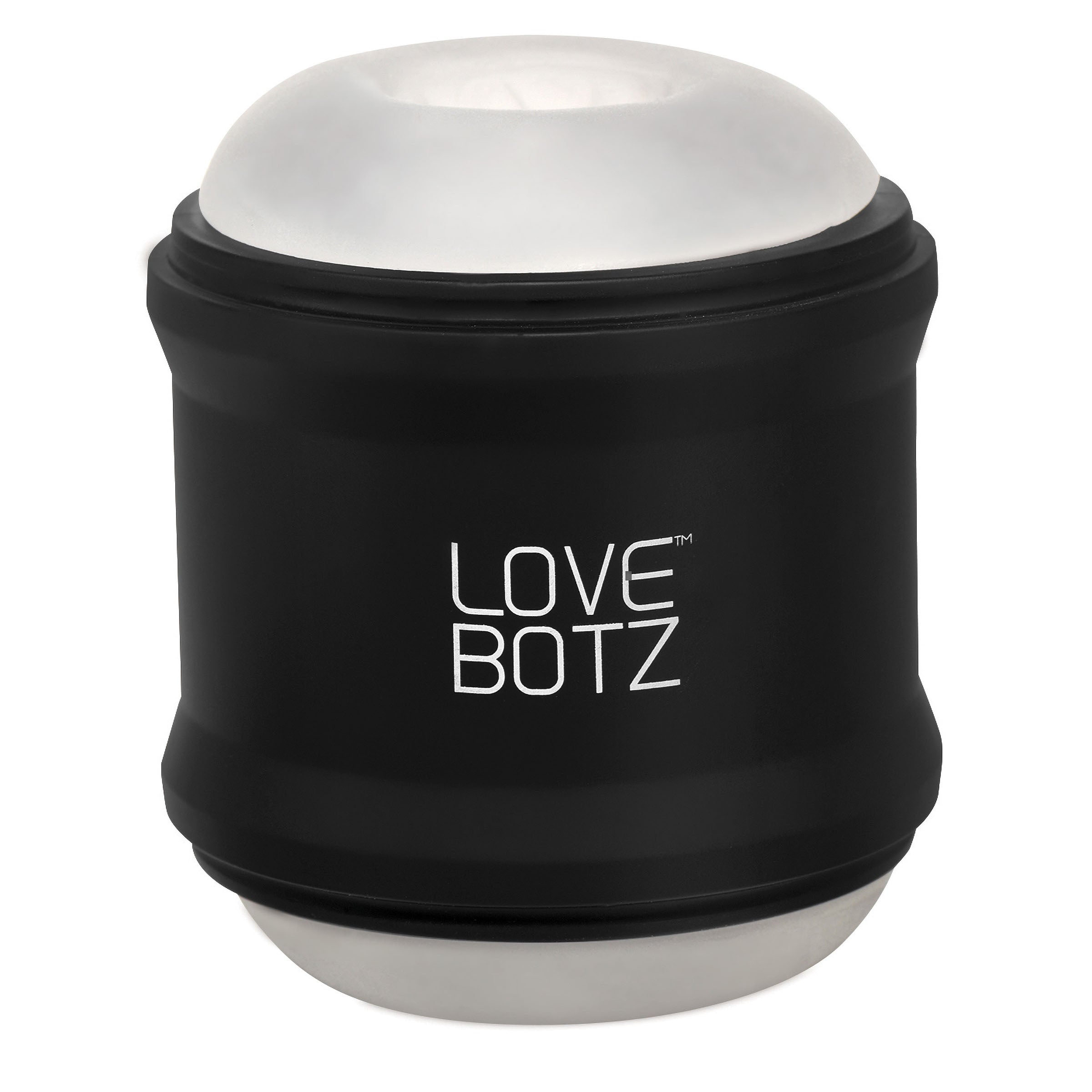 LoveBotz 10X Cyber Stroke Vibrating Masturbator Black
