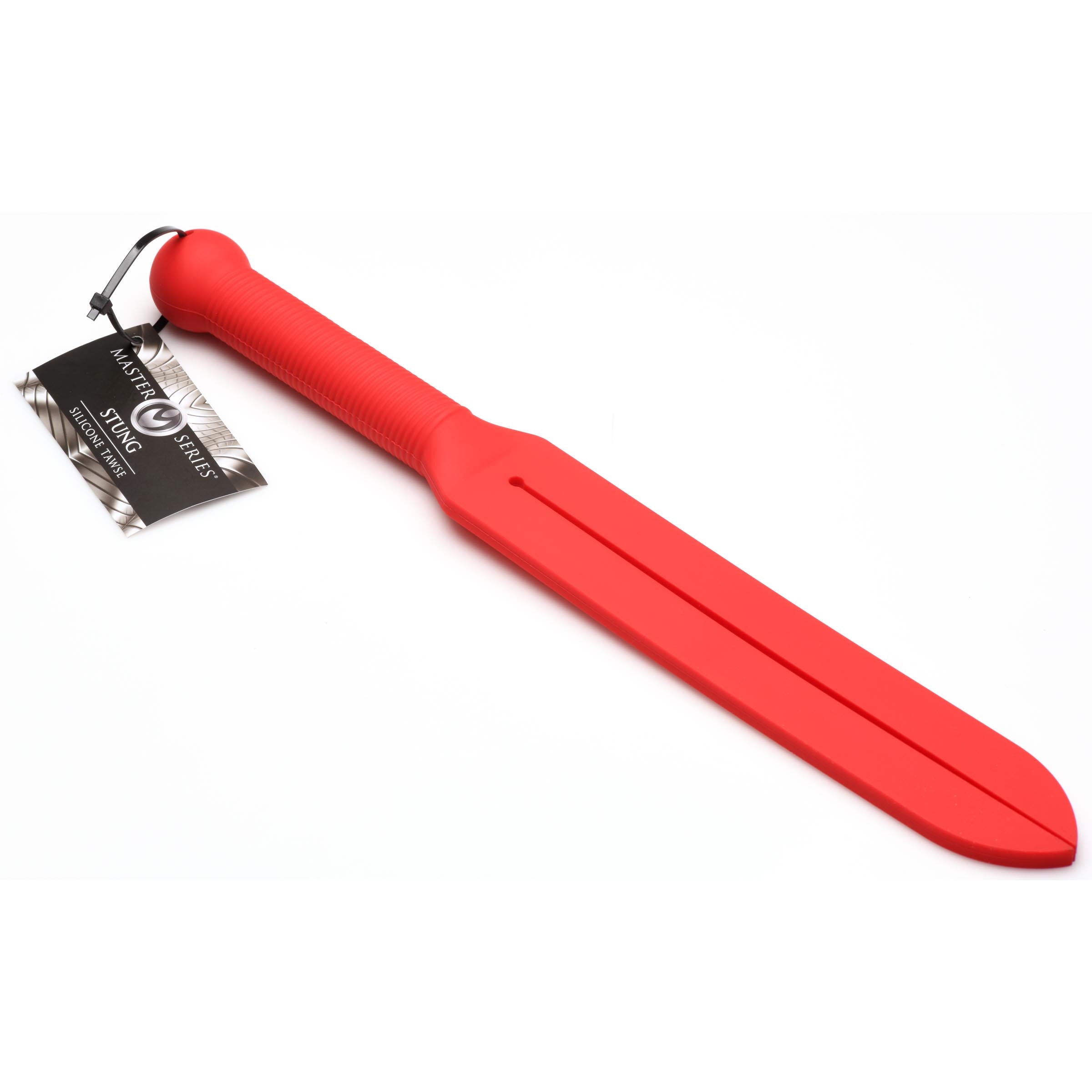 Master Series Stung Silicone Tawse - Red Red