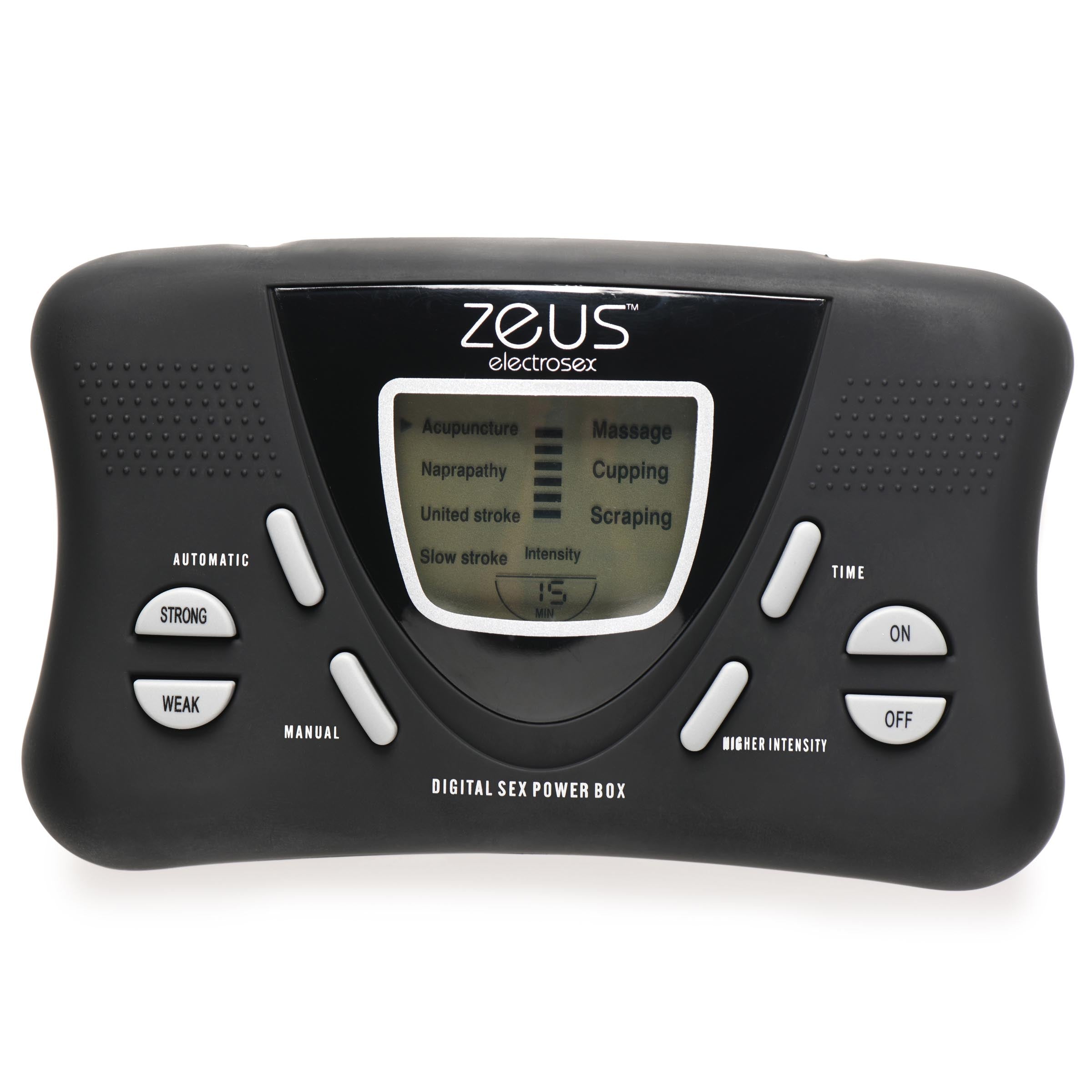 Zeus Electrosex Deluxe E-Stim Kit Black