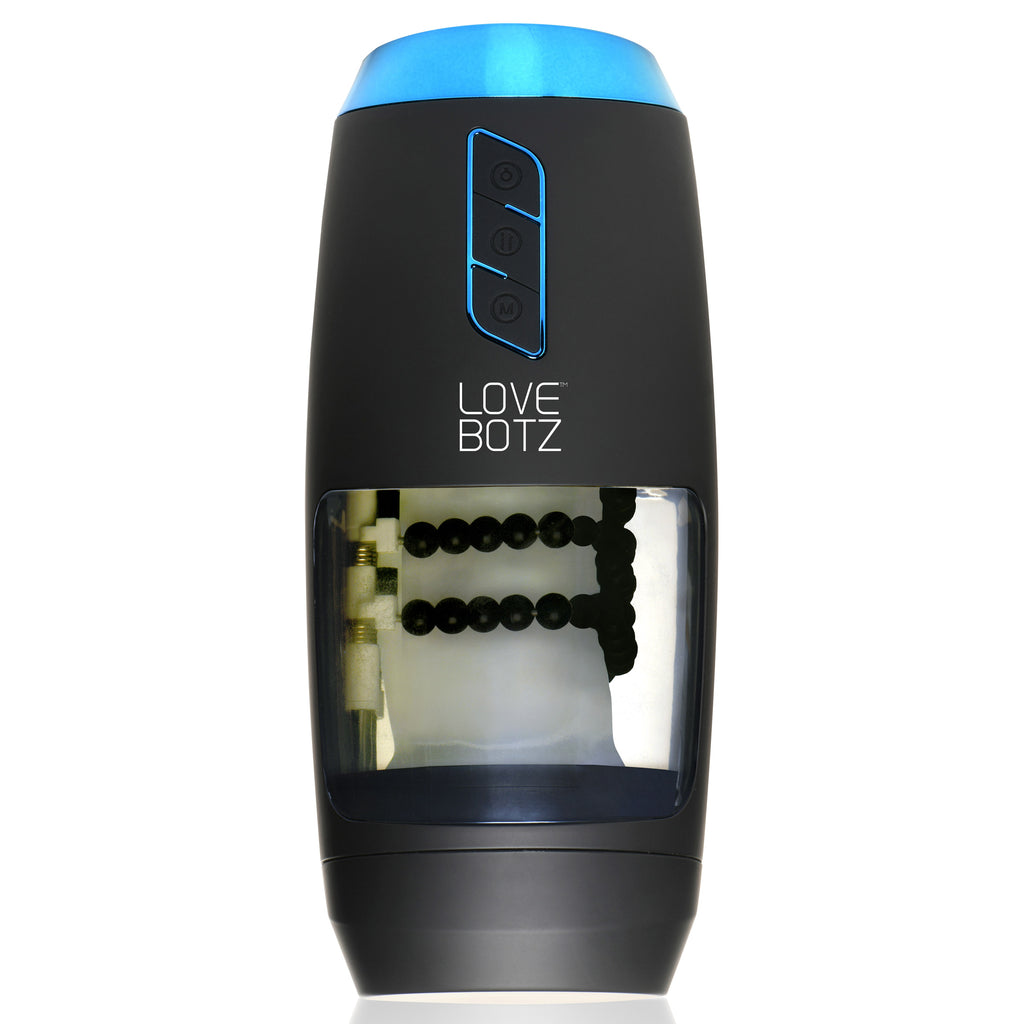LoveBotz The Milker Slider 18X Stroking Masturbator Black