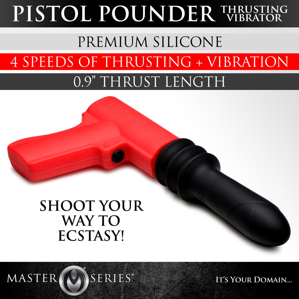 Master Series Pistola Pounder Thrusting Vibrator Multi