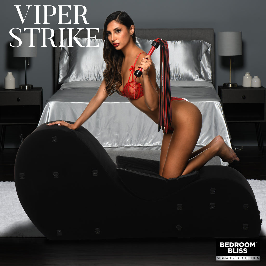 Bedroom Bliss Signature Collection Bondage Love Couch Black