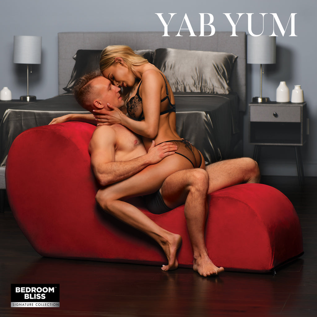 Bedroom Bliss Signature Collection Love Couch Red