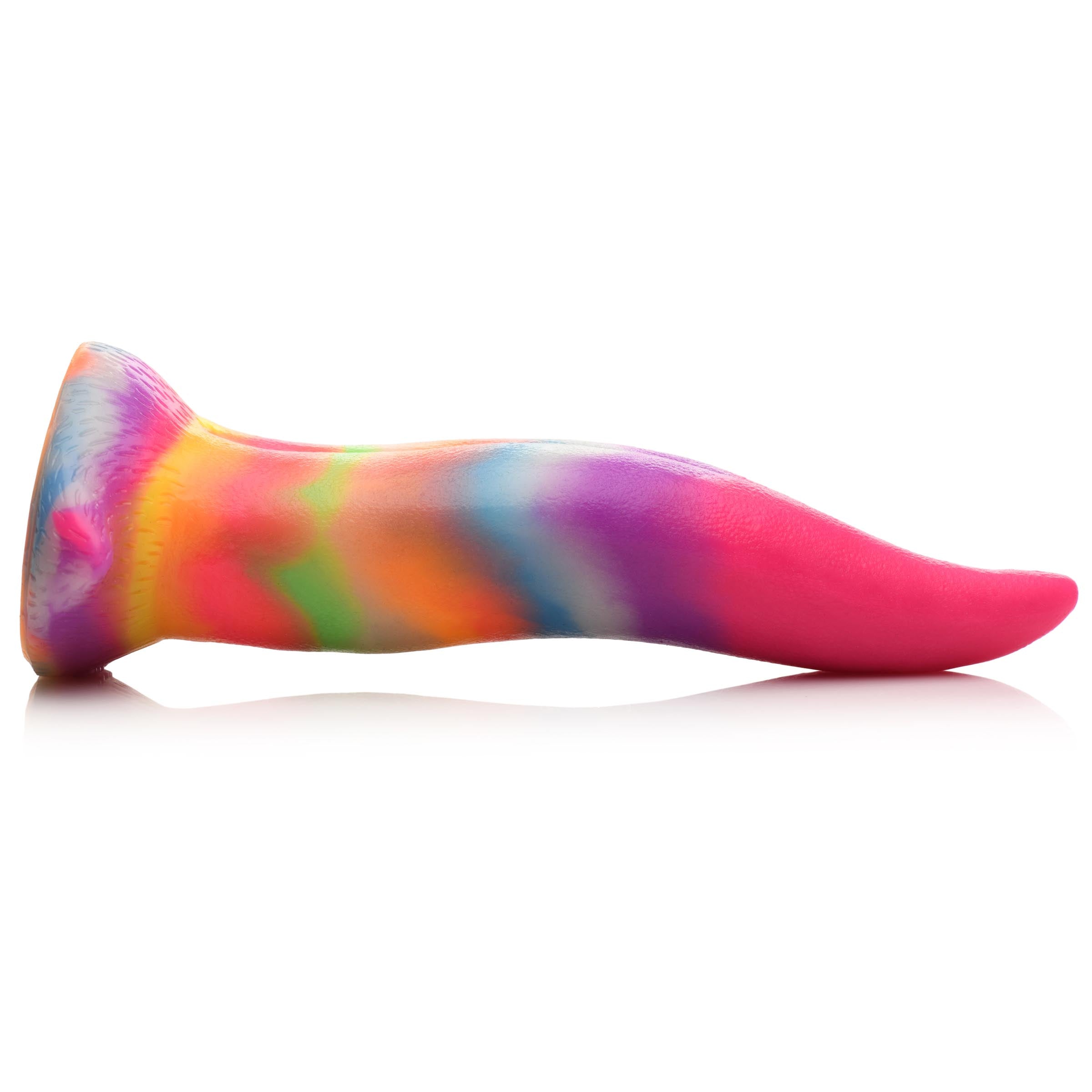 Creature Cocks Unicorn Kiss Unicorn Tongue Glow-in-the-Dark Silicone Dildo Multi