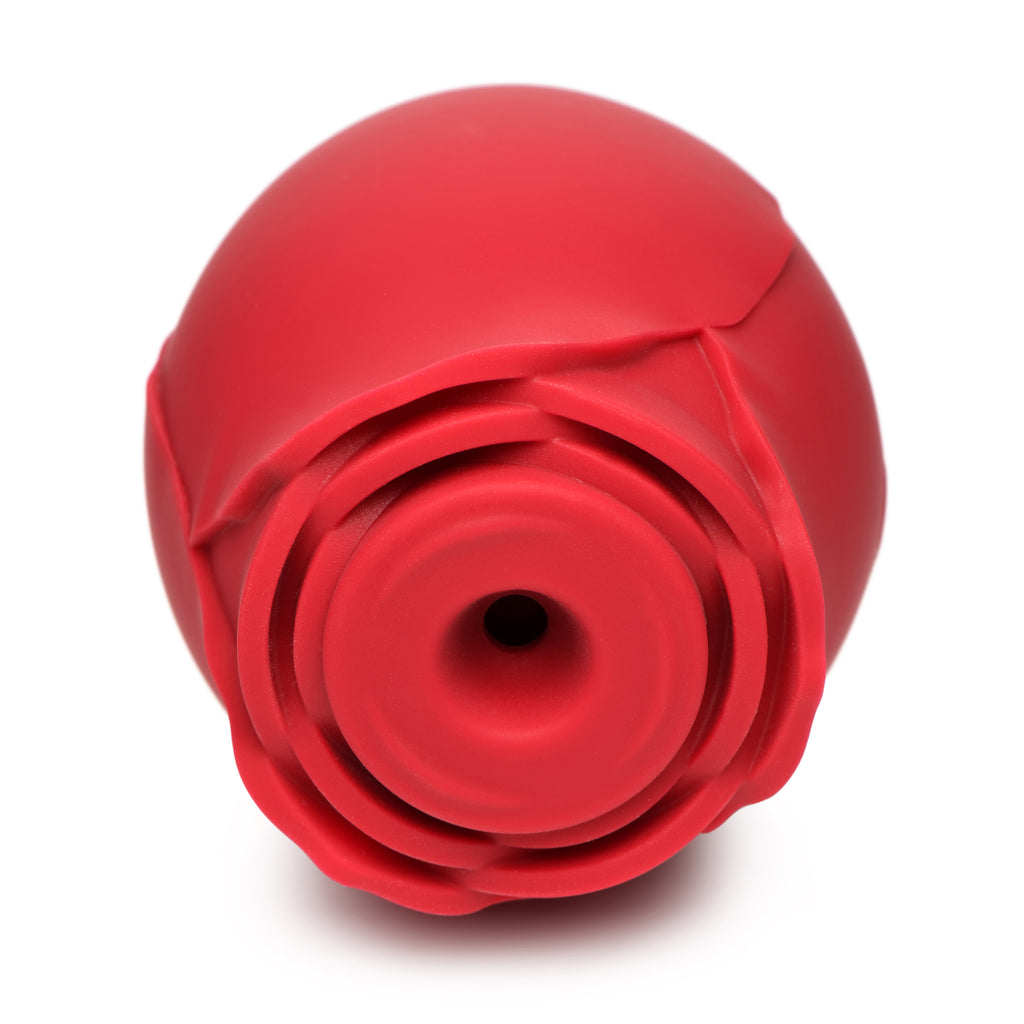 Bloomgasm Mystic Rose Sucking and Vibrating Silicone Rose Red
