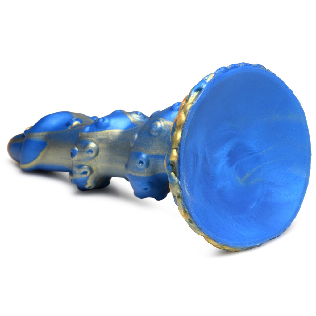 Creature Cocks Lord Kraken Tentacled Silicone Dildo Blue