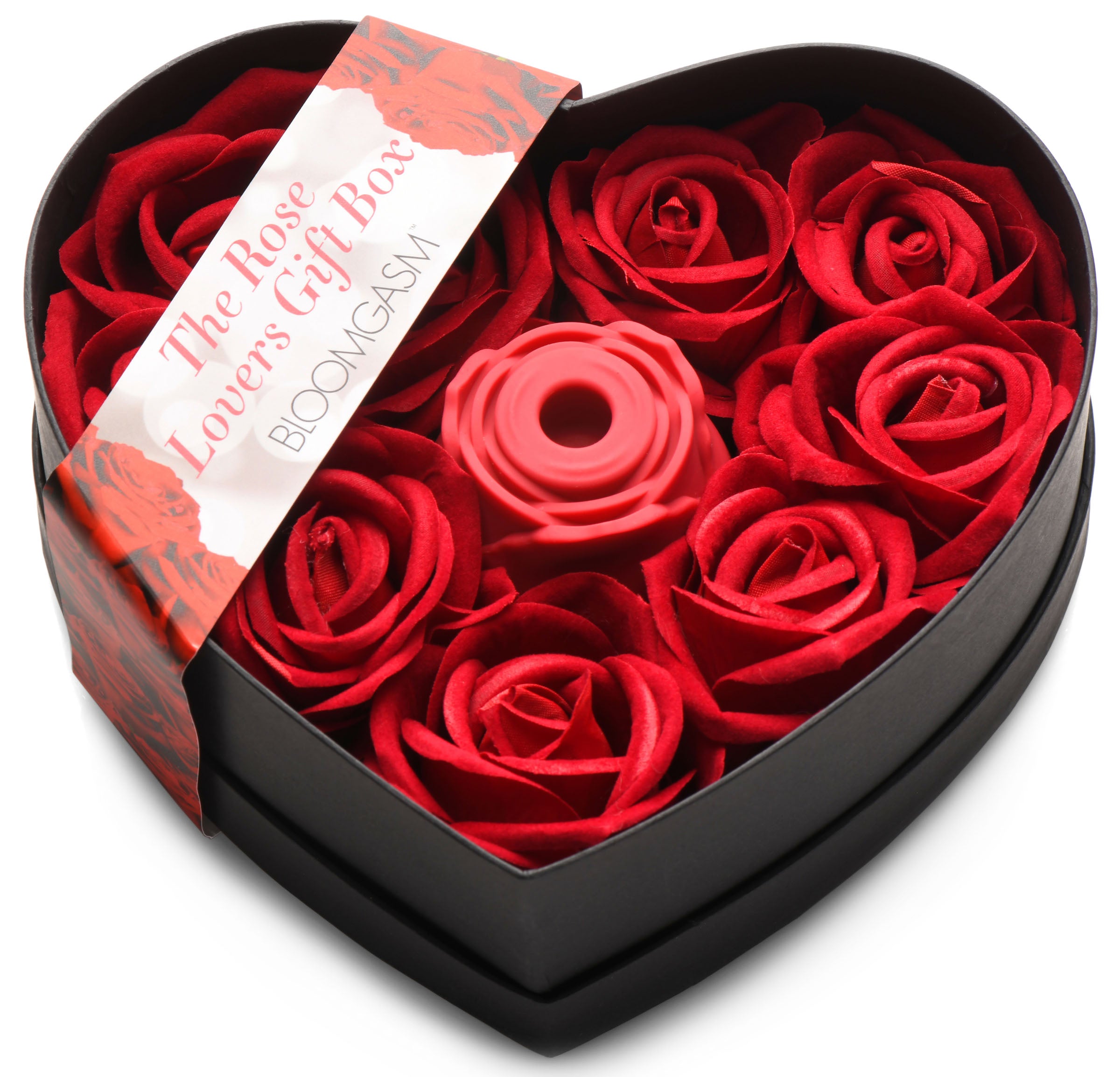 Bloomgasm The Rose Lover's Gift Box 10X Clit Suction Rose - Red Red