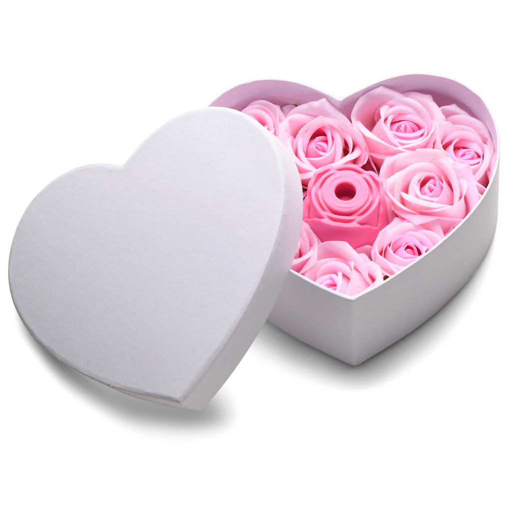 Bloomgasm The Rose Lovers Gift Box 10x Clit Suction Rose - Pink Pink