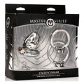 Master Series Caged Cougar Locking Chastity Cage Grey