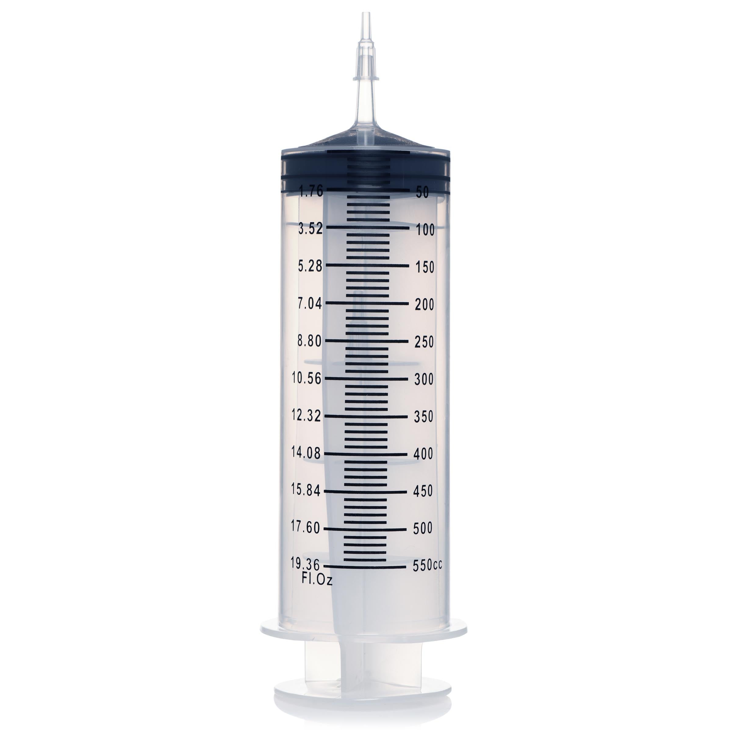 CleanStream Enema Syringe with Tube - 550ml Clear
