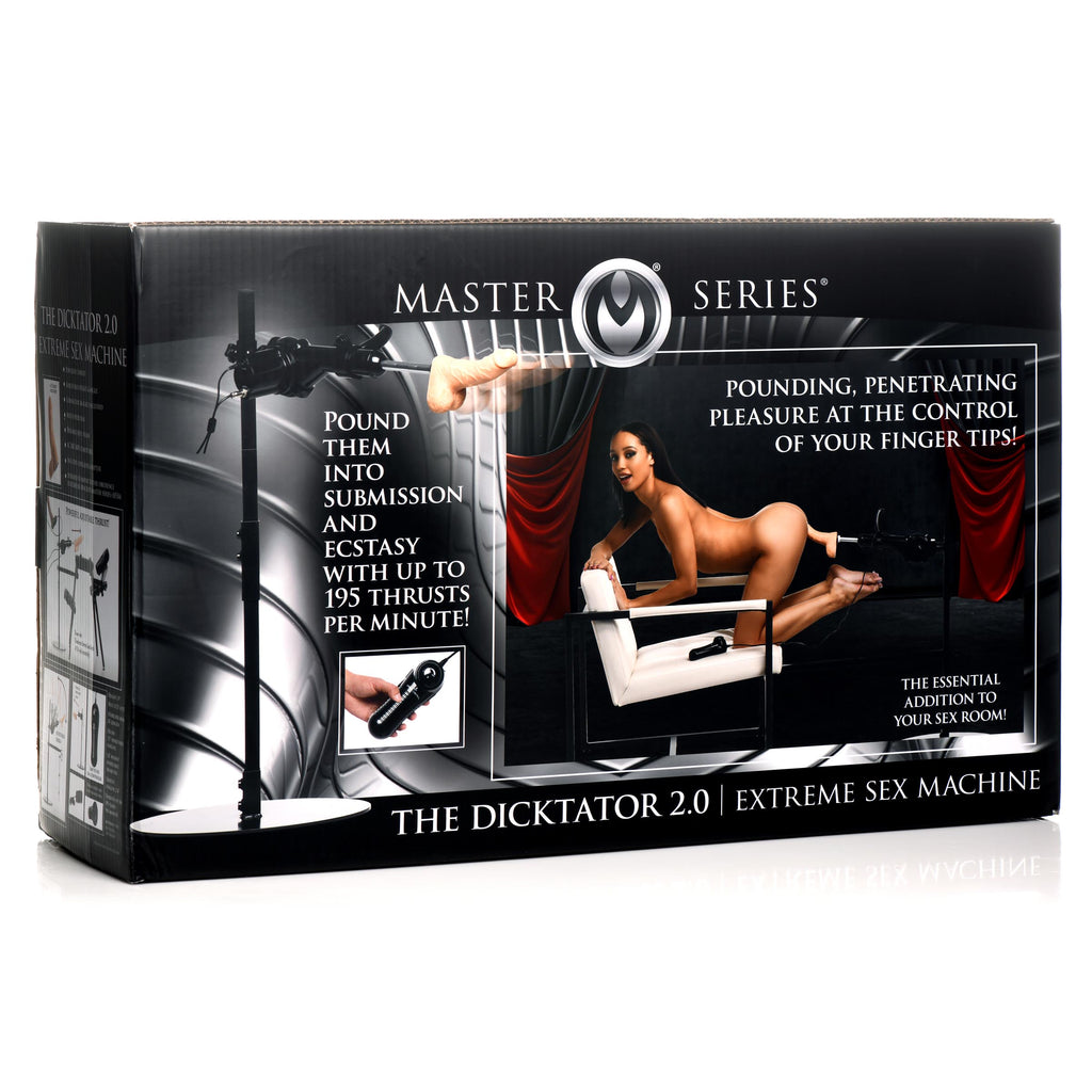Master Series The Dicktator 2.0 Extreme Sex Machine Black