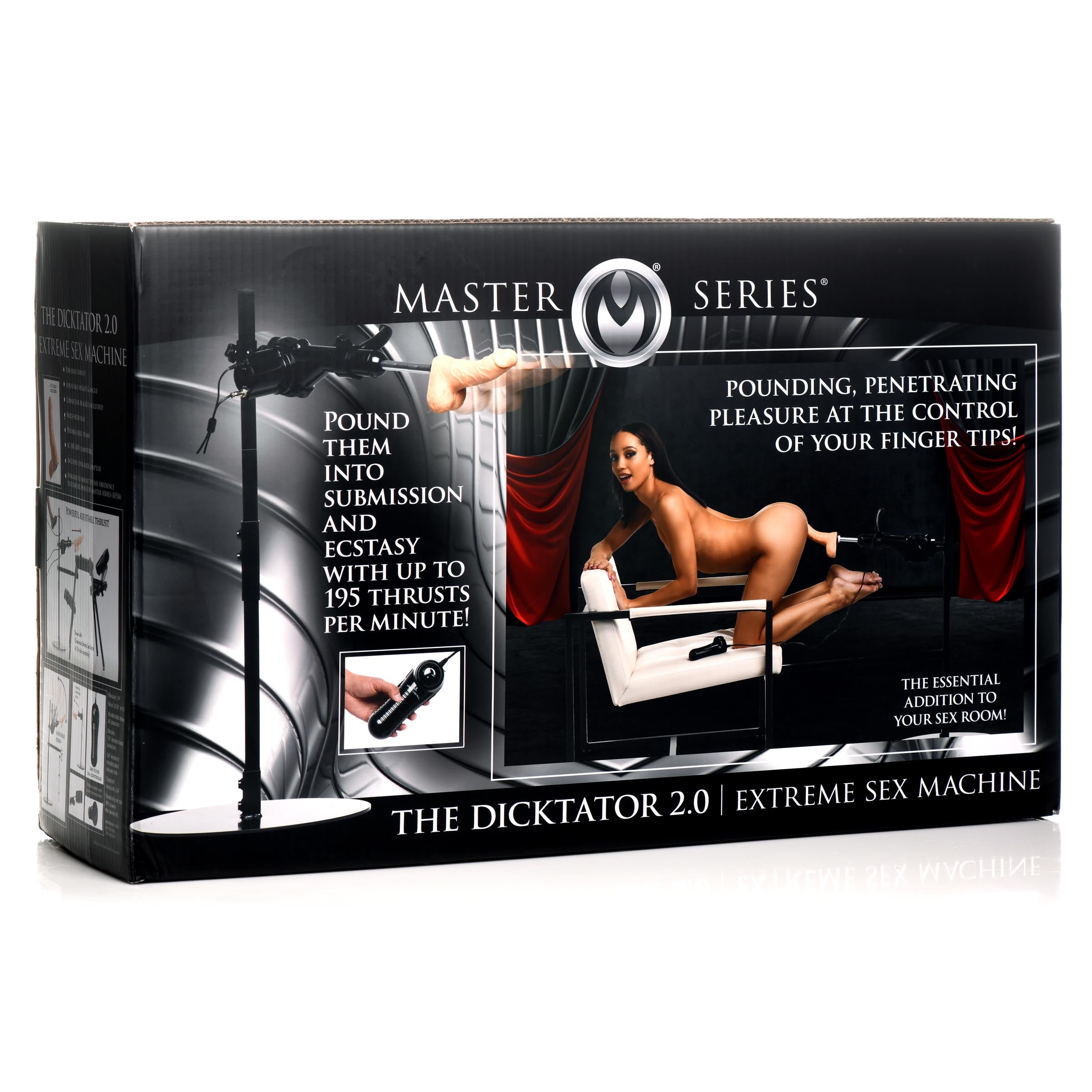 Master Series The Dicktator 2.0 Extreme Sex Machine Black
