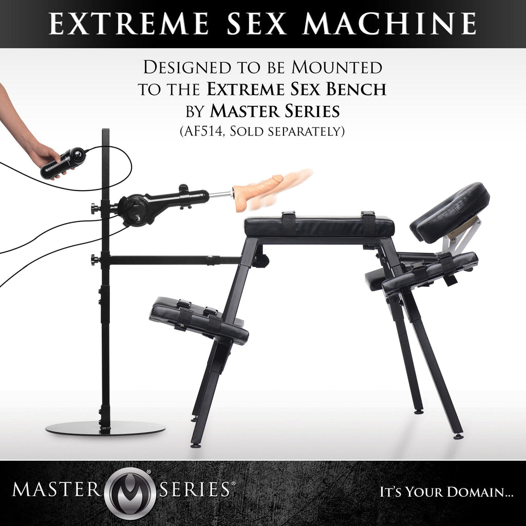 Master Series The Dicktator 2.0 Extreme Sex Machine Black