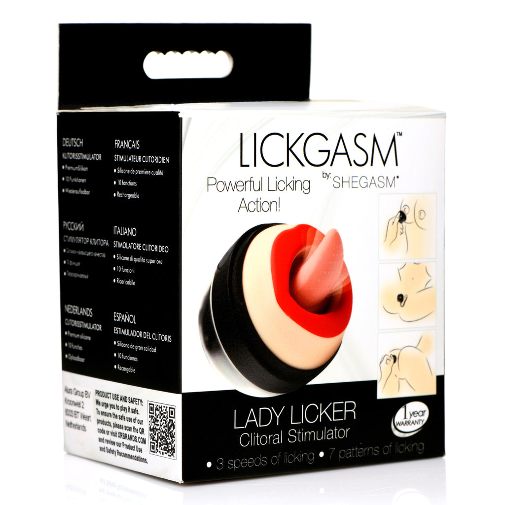Lickgasm Lady Licker Clitoral Stimulator Multi