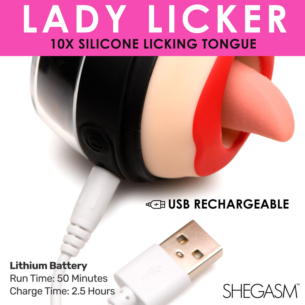 Lickgasm Lady Licker Clitoral Stimulator Multi