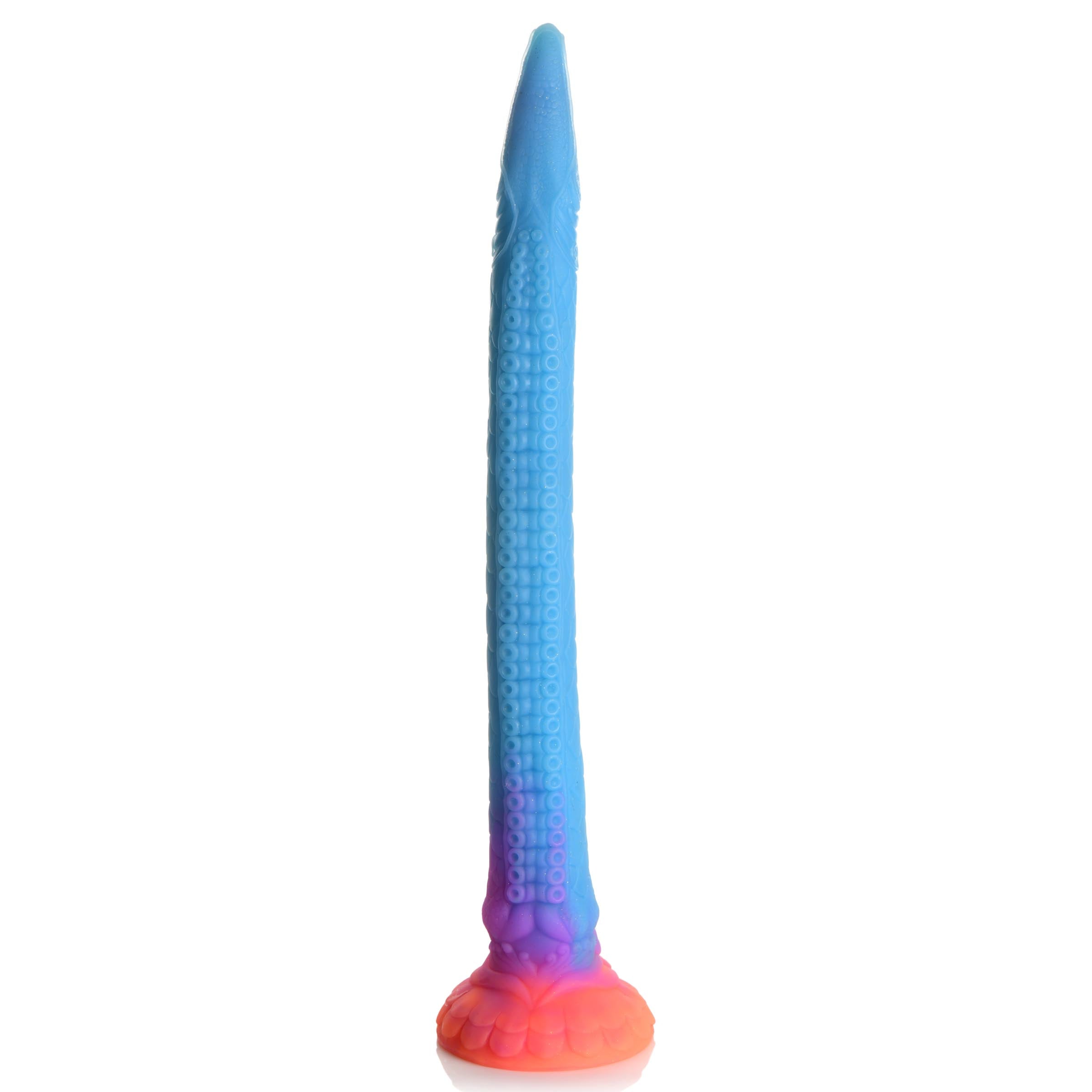 Creature Cocks Makara Glow-in-the-Dark Silicone Snake Dildo Multi