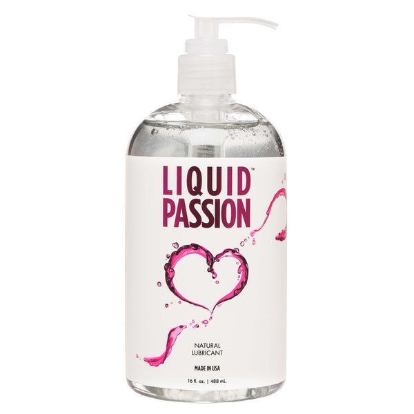 XR Brands Liquid Passion Natural Lubricant - 16oz