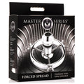 Master Series Forced Spread Stainless Steel Anal Explorer Grey