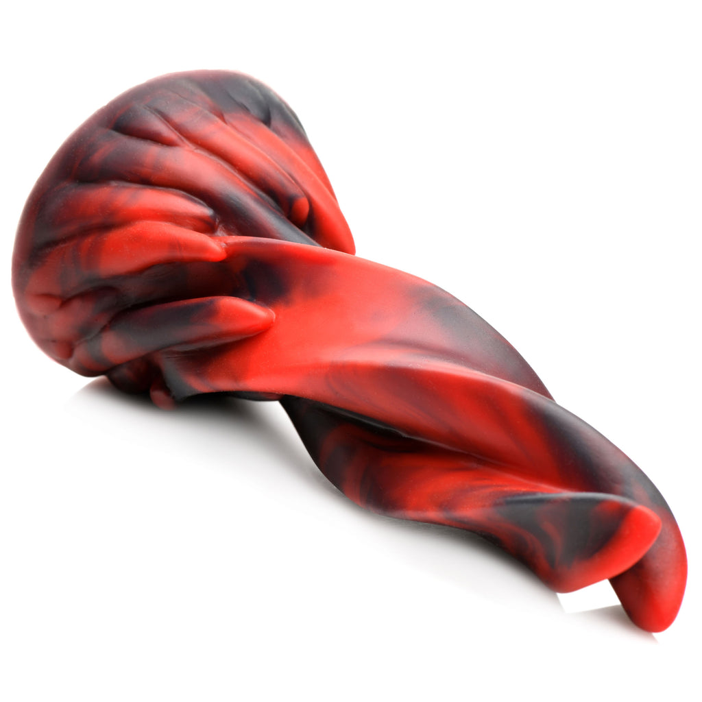 Creature Cocks Hell Kiss Twisted Tongues Silicone Dildo Multi