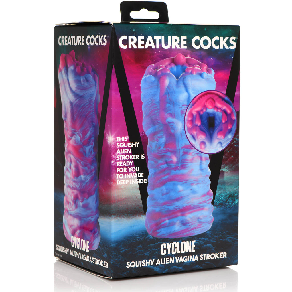 Creature Cocks Cyclone Squishy Alien Vagina Stroker Multi