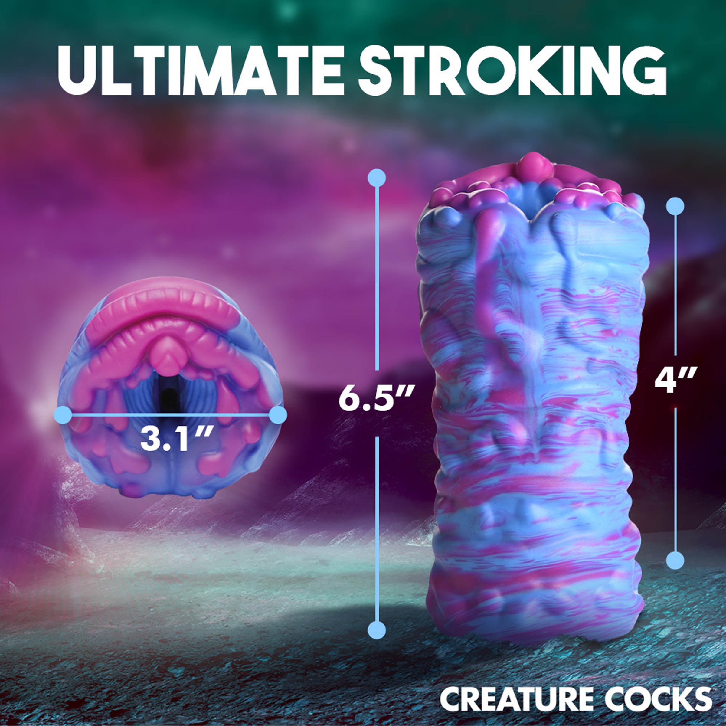 Creature Cocks Cyclone Squishy Alien Vagina Stroker Multi