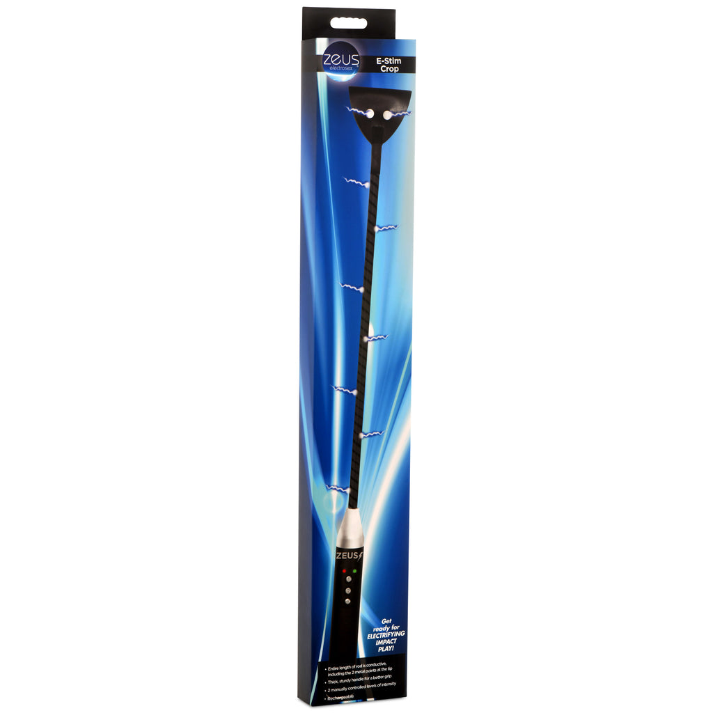 Zeus Electrosex E-stim Crop Black