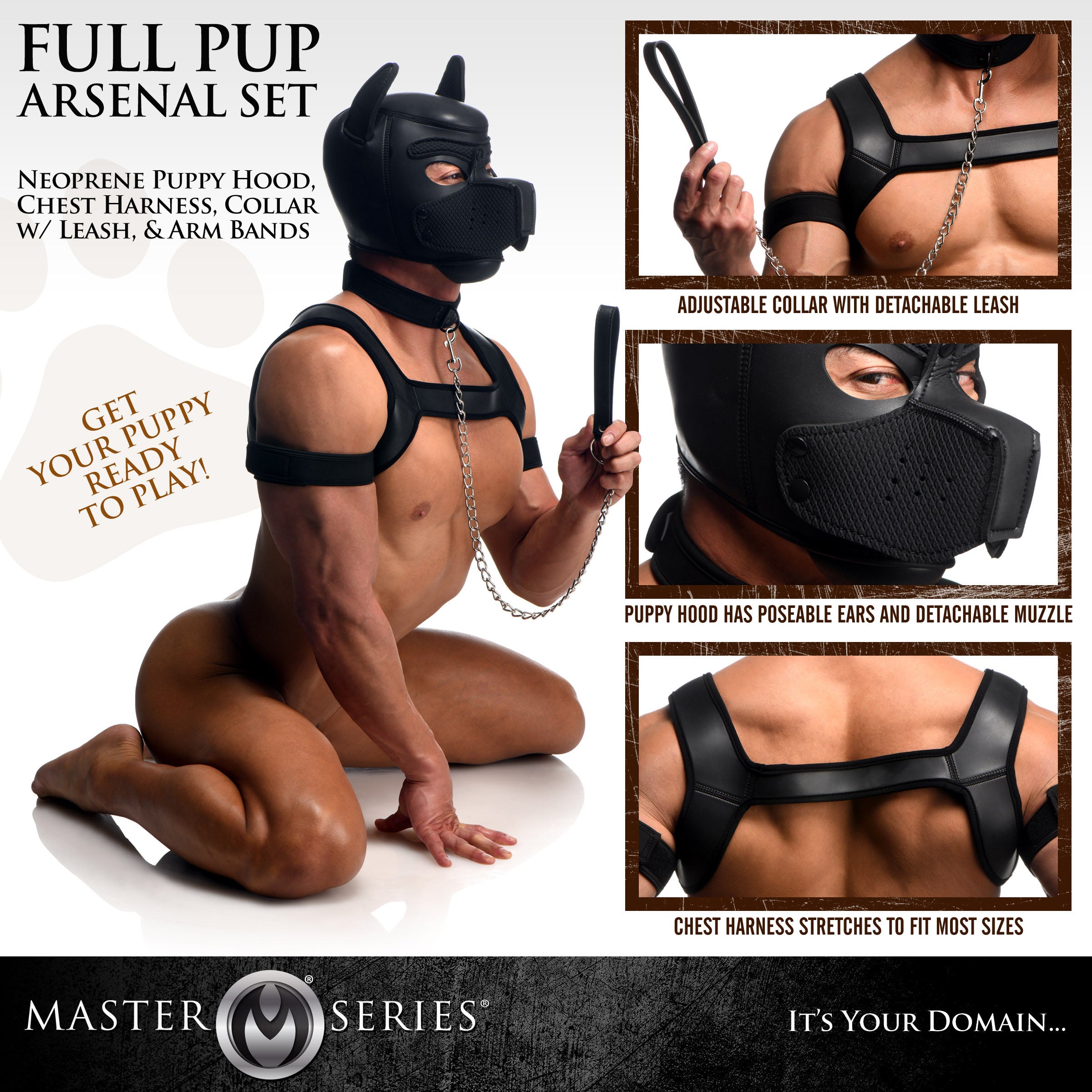 Master Series Full Pup Arsenal Set Black
