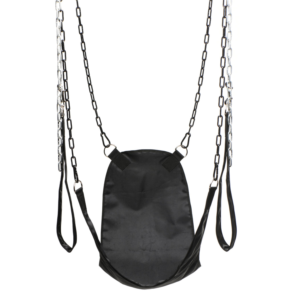 Master Series Nylon Sex Sling Black