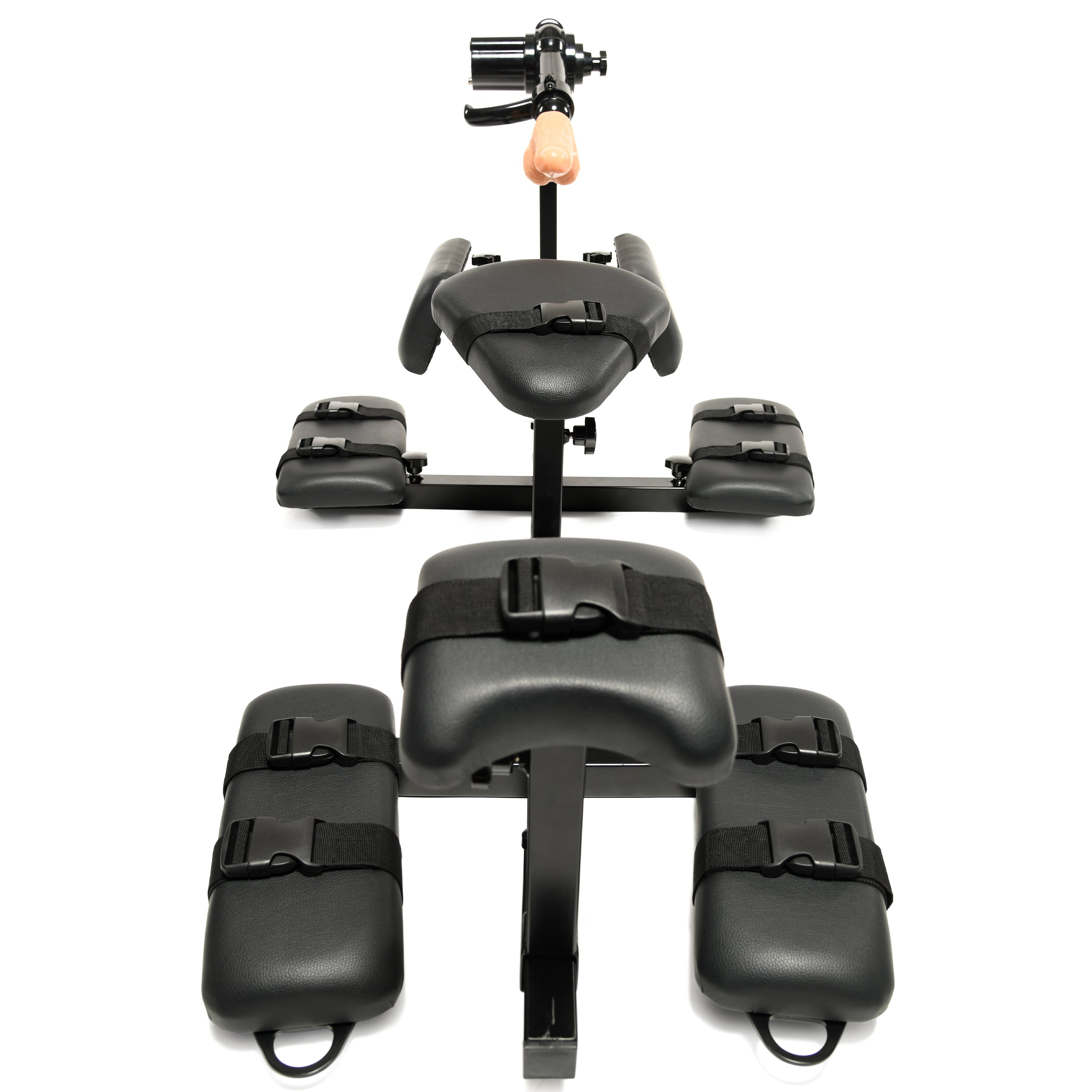 Master Series Subversion Deluxe Stockade with Sex Machine Black