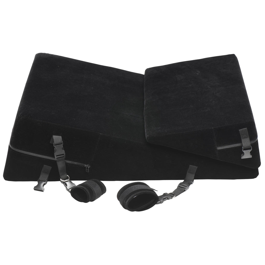 Bedroom Bliss Signature Collection Bondage Cushion Set Black