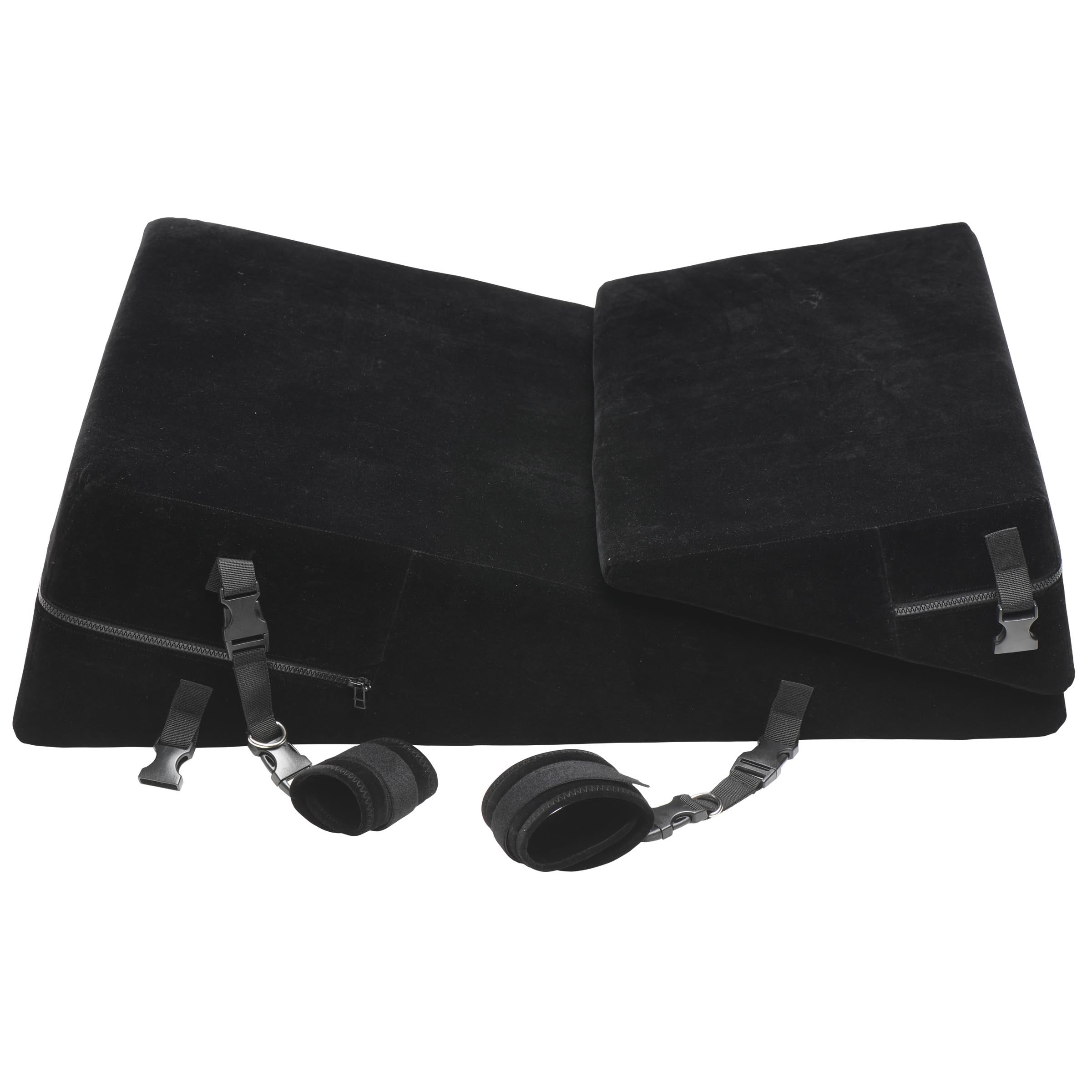 Bedroom Bliss Signature Collection Bondage Cushion Set Black