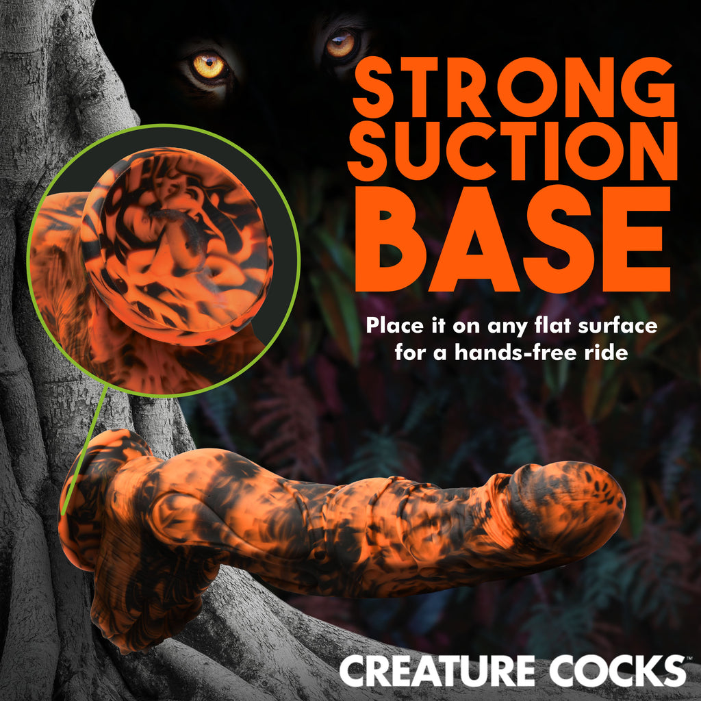 Creature Cocks Sabretooth Silicone Dildo Orange