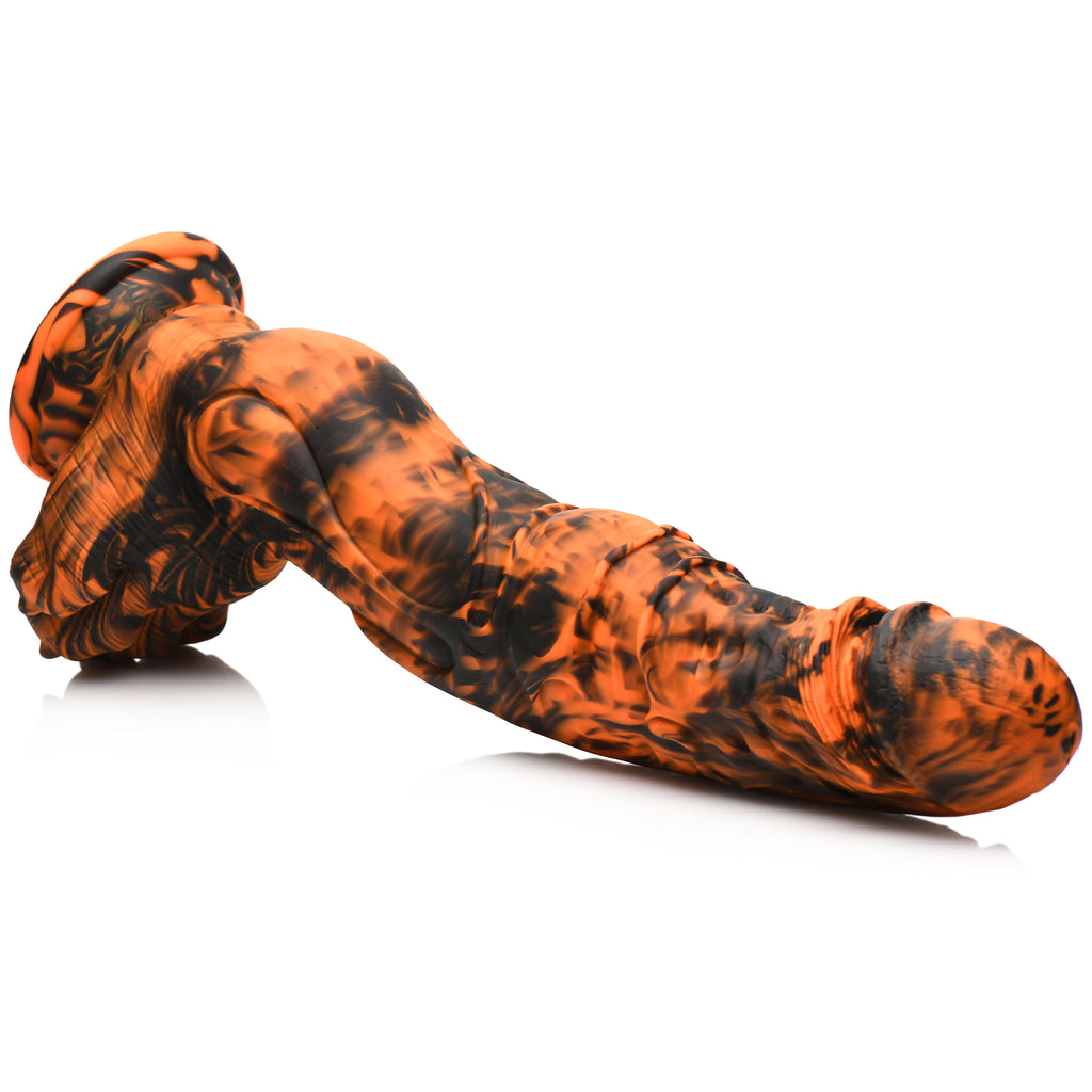 Creature Cocks Sabretooth Silicone Dildo Orange