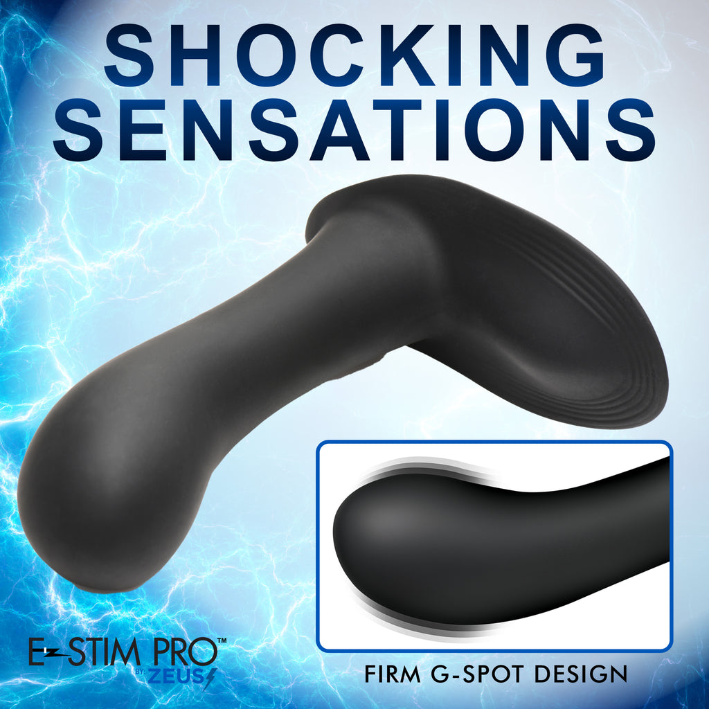 Zeus Electrosex E-Stim G-Spot Silicone Panty Vibe Black