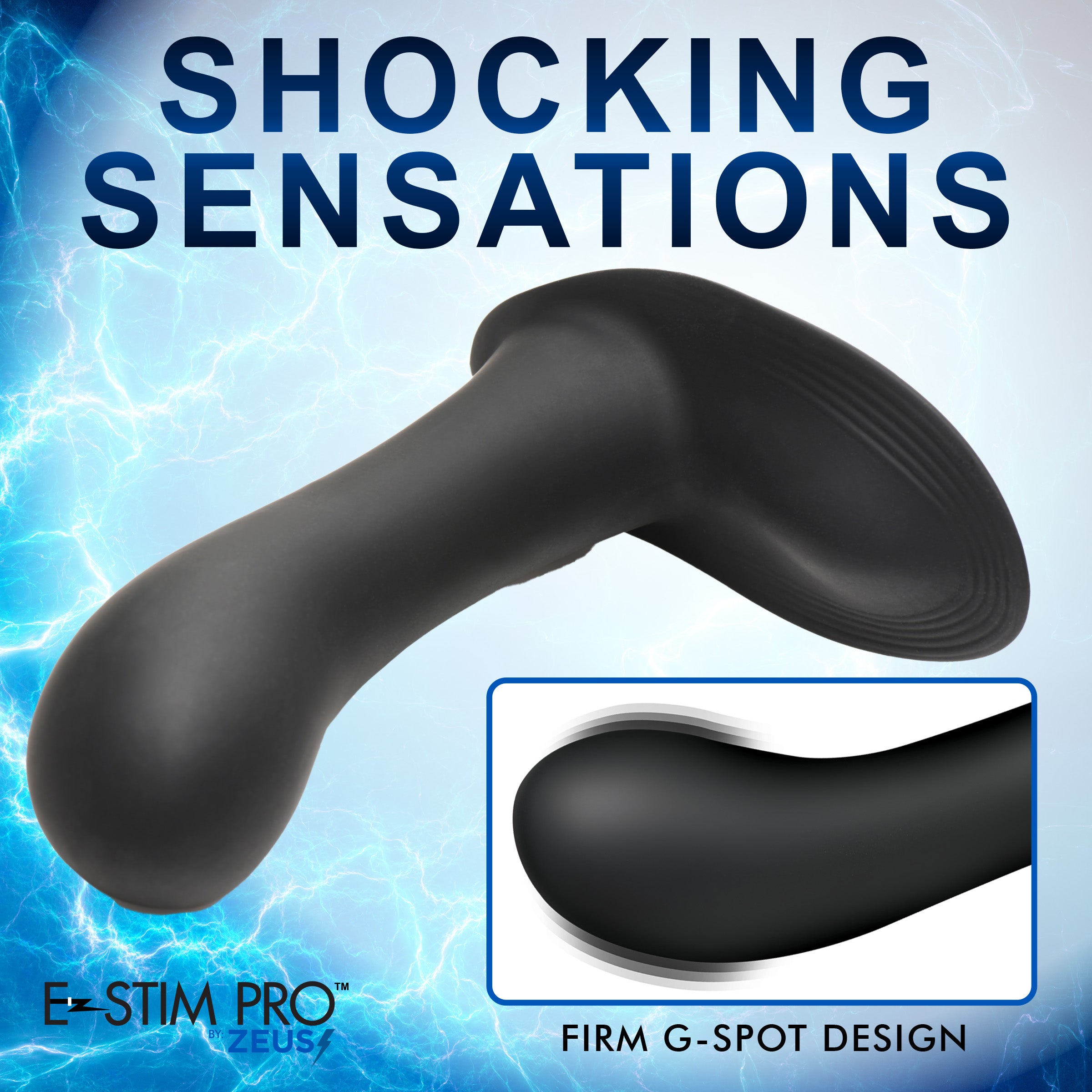 Zeus Electrosex E-Stim G-Spot Silicone Panty Vibe Black