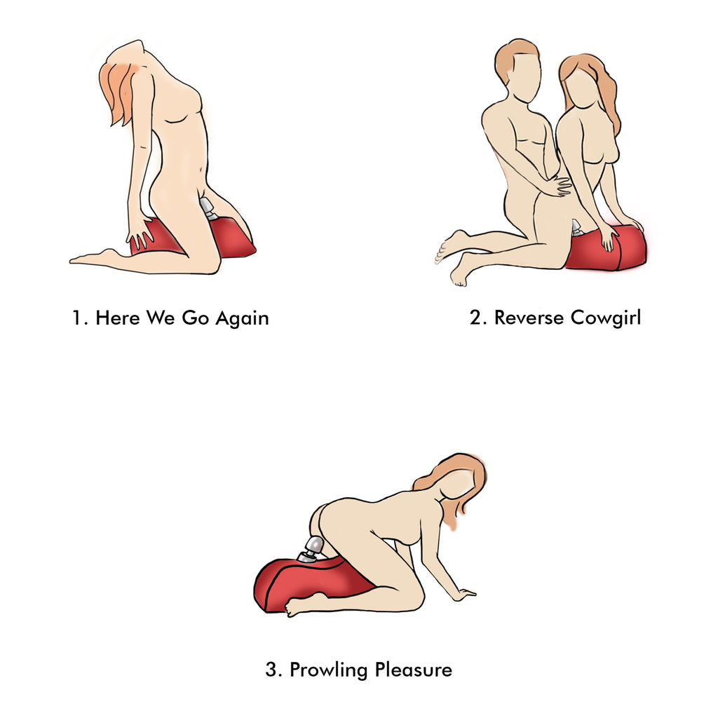 Bedroom Bliss Signature Collection Deluxe Wand Saddle Red