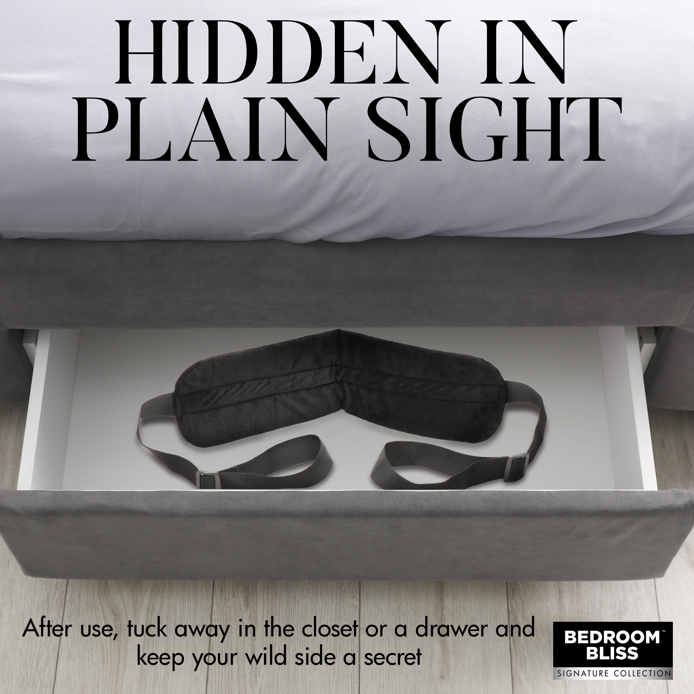 Bedroom Bliss Signature Collection Lover's Doggy Style Strap Black