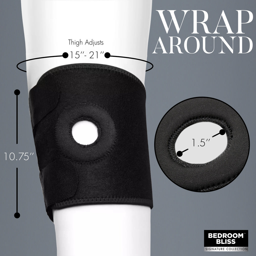 Bedroom Bliss Signature Collection Lover's Thigh Harness Black