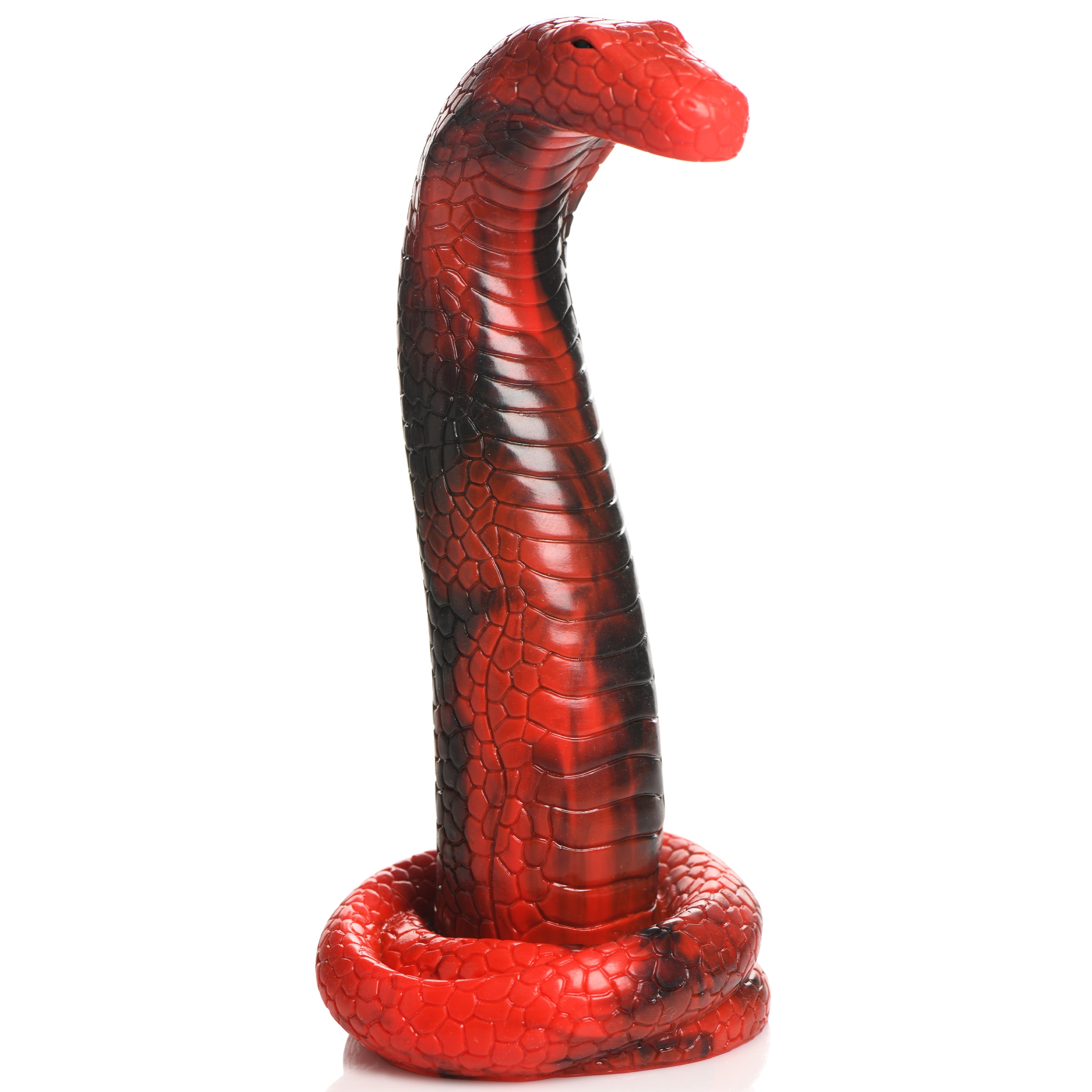 Creature Cocks King Cobra Silicone Dildo Red