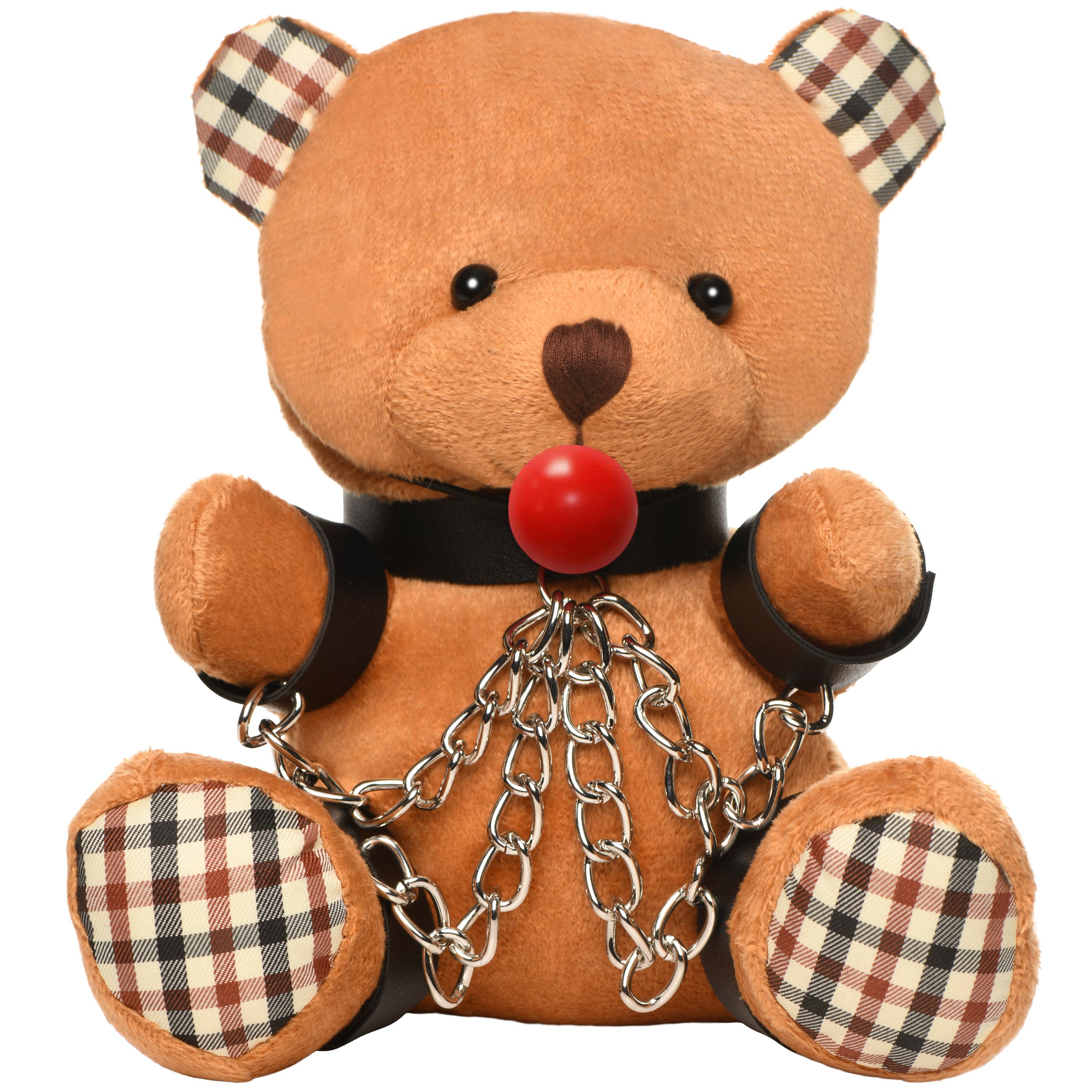 Master Series Gagged Bondage Teddy Bear Brown