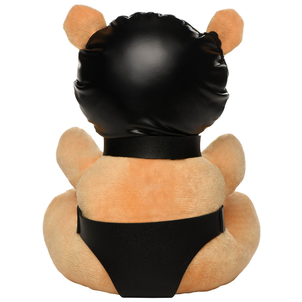 Master Series Hooded Bondage Teddy Bear Brown