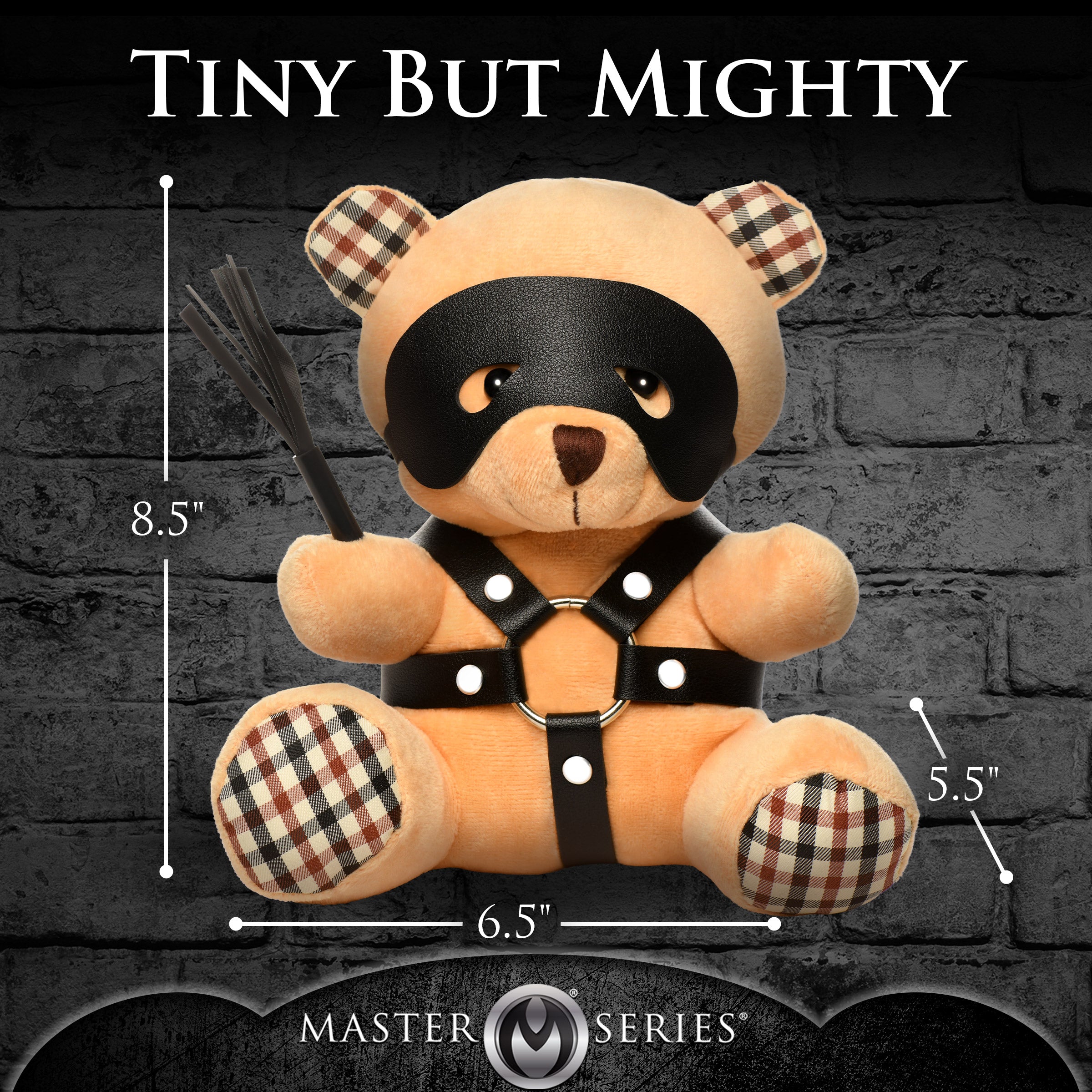 Master Series BDSM Teddy Bear Brown