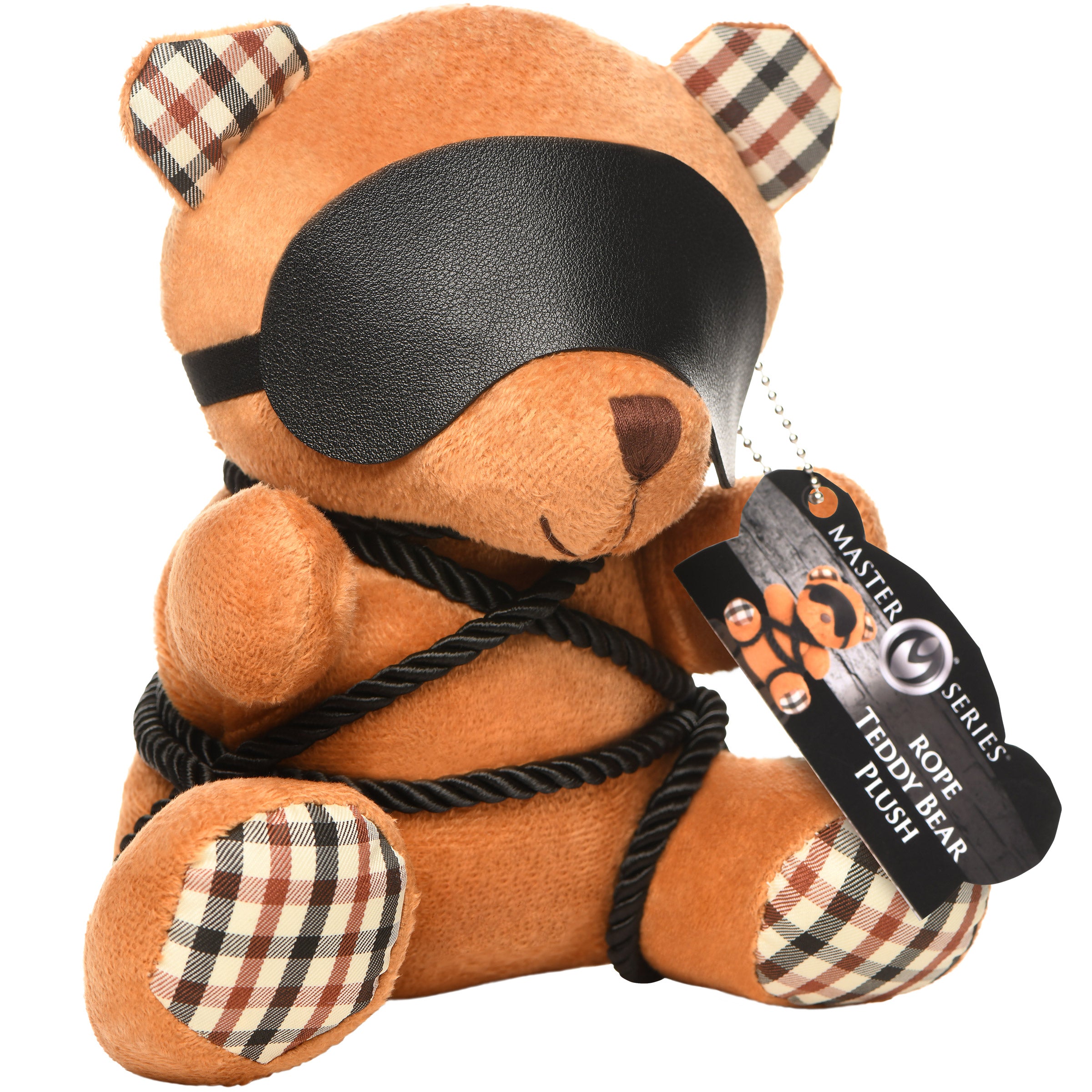 Master Series Rope Bondage Teddy Bear Brown