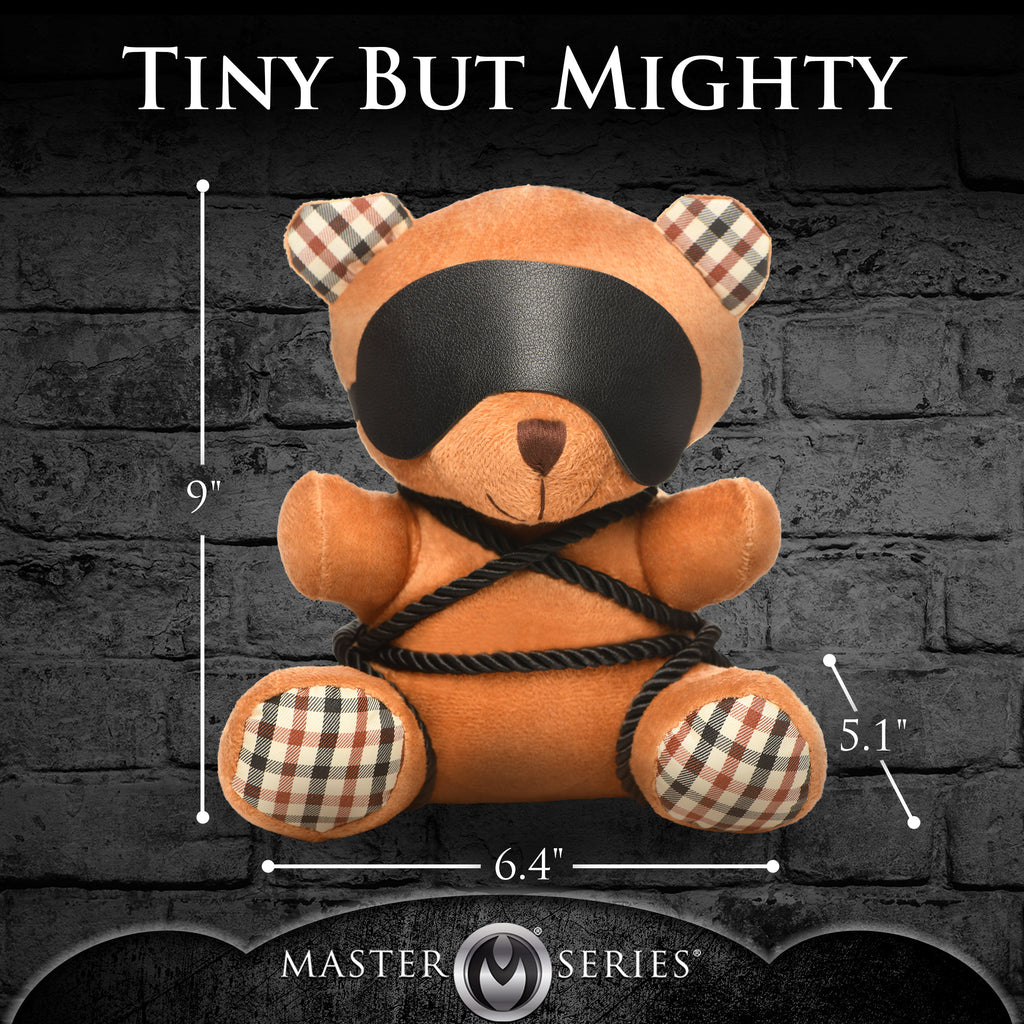 Master Series Rope Bondage Teddy Bear Brown
