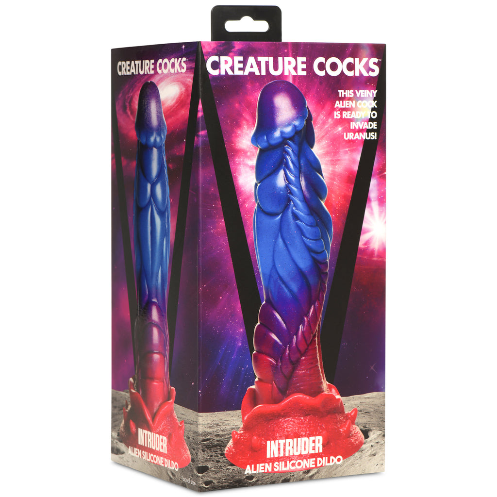 Creature Cocks Intruder Alien Silicone Dildo Multi