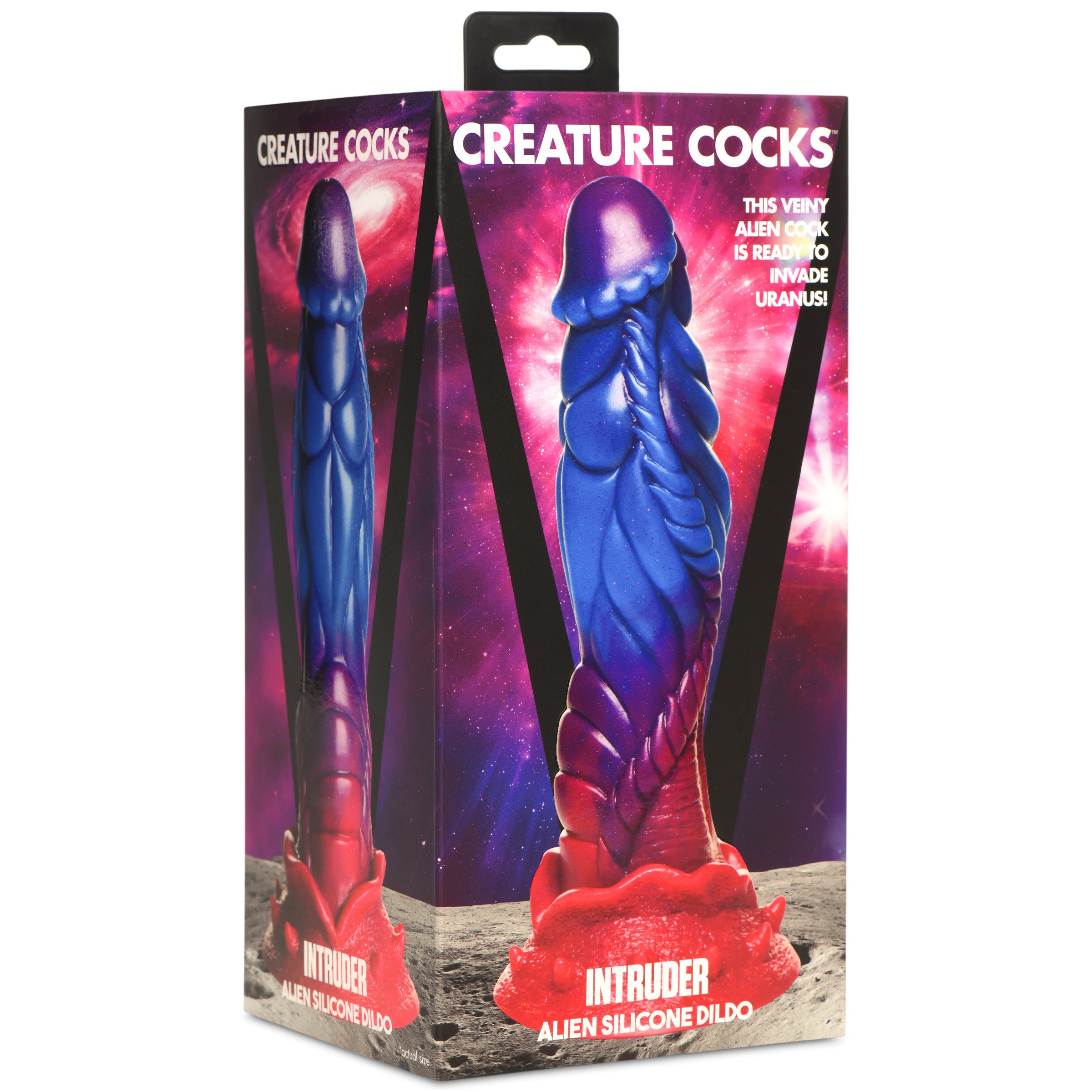 Creature Cocks Intruder Alien Silicone Dildo Multi