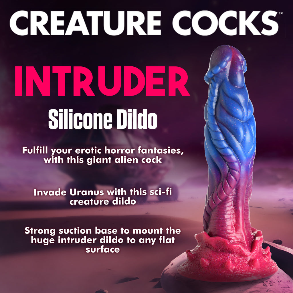Creature Cocks Intruder Alien Silicone Dildo Multi