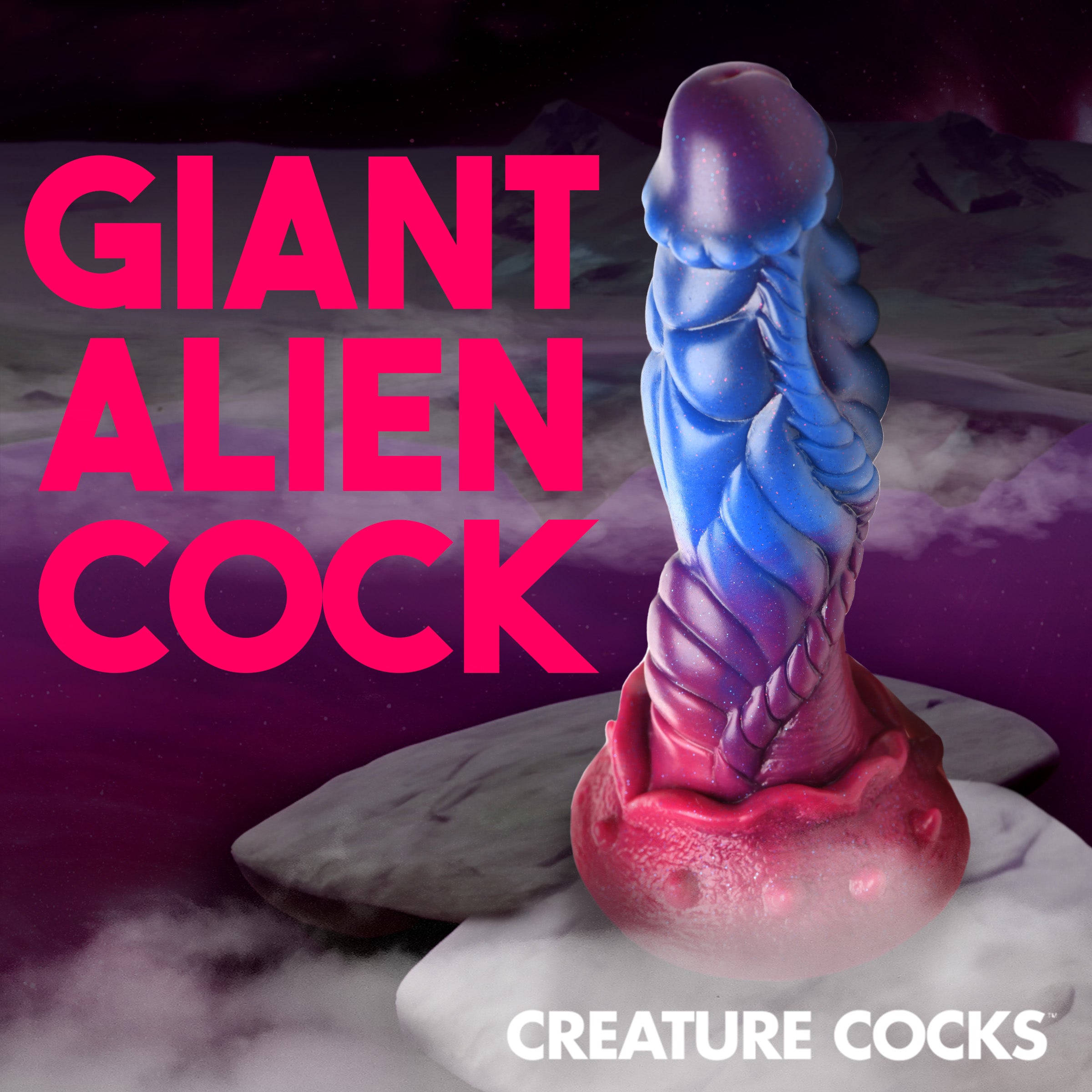 Creature Cocks Intruder Alien Silicone Dildo Multi